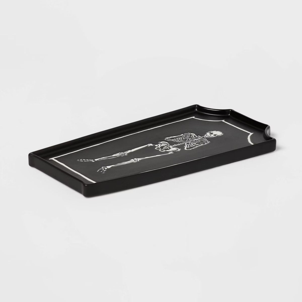Halloween Skeleton Stoneware Platter - Threshold™ | Target