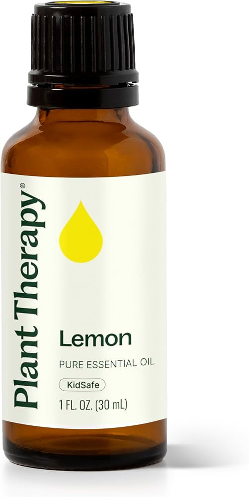 Plant Therapy Lemon Essential Oil for Diffuser 30 mL (1 oz) 100% Pure, Undiluted, Natural Aromath... | Amazon (US)