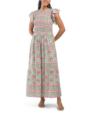 Smocked Top Maxi Dress | TJ Maxx