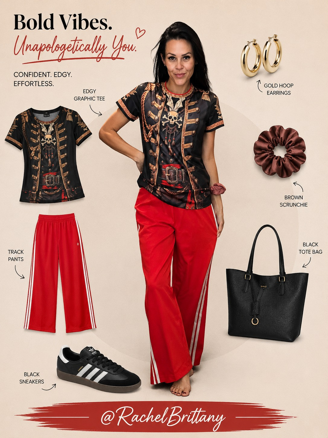 Channeling my inner pirate queen with this bold and edgy outfit. Perfect for making a statement! #BoldAndBolder
 

 #LTKootd #LTKvlog #LTKU