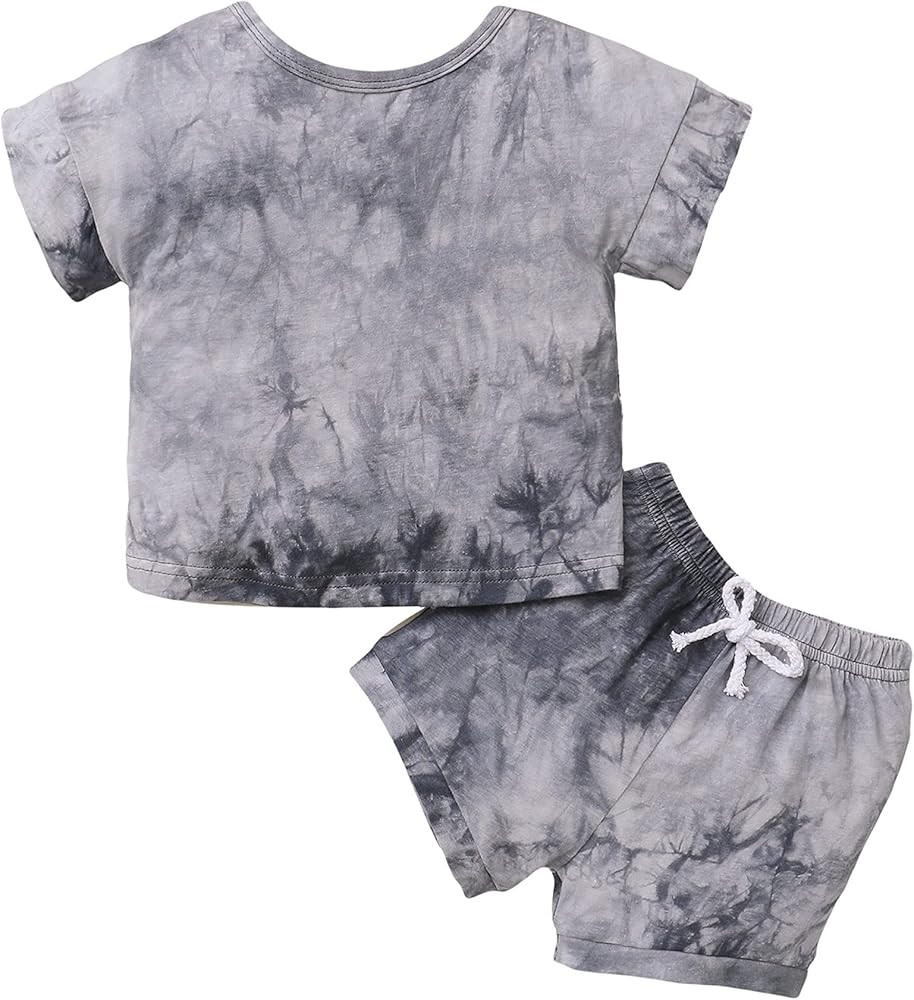 Toddler Baby Boy Clothes Tops Shorts Set Baby Clothes Boy Playwear Summer Boy Outfits | Amazon (US)