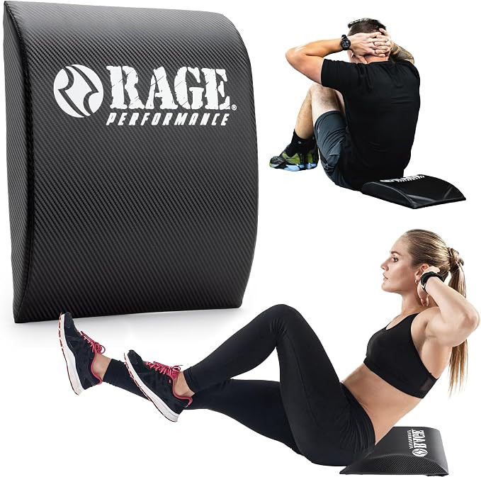 Rage Fitness Abdominal Mat, Ab Mat, Core Trainer, Crossfit Core Workouts, Sit ups, Crunches - Wor... | Amazon (US)