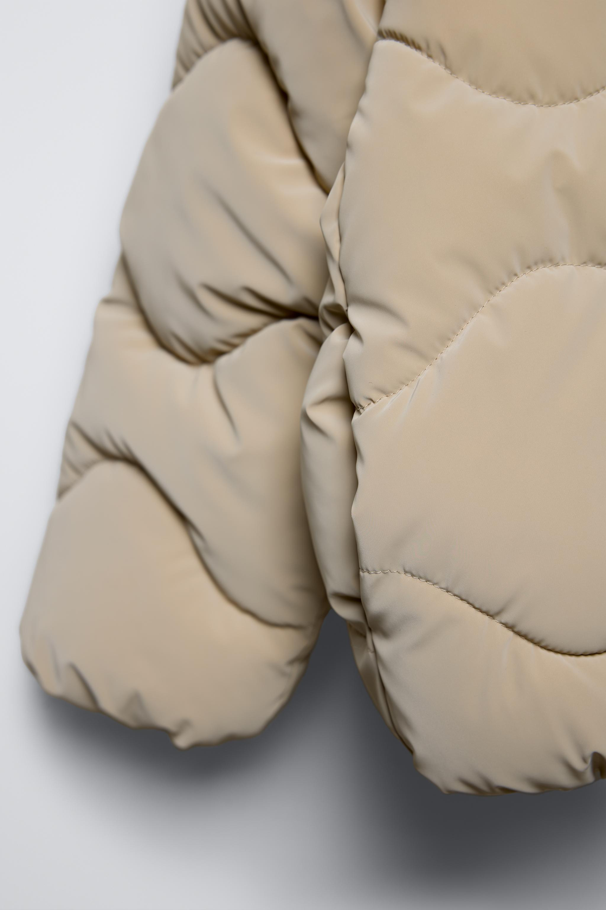 RUBBERIZED PUFFER JACKET | Zara US