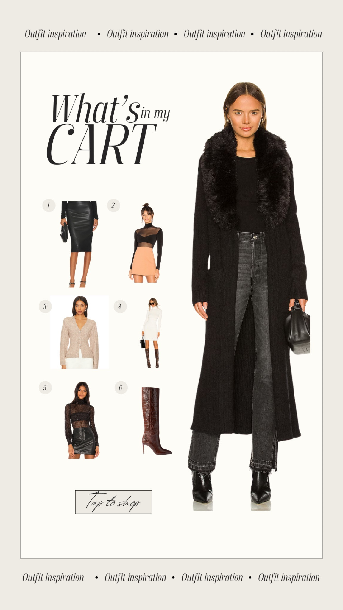 Cute winter looks. #revolve

#LTKstyletip #LTKSeasonal #LTKparties