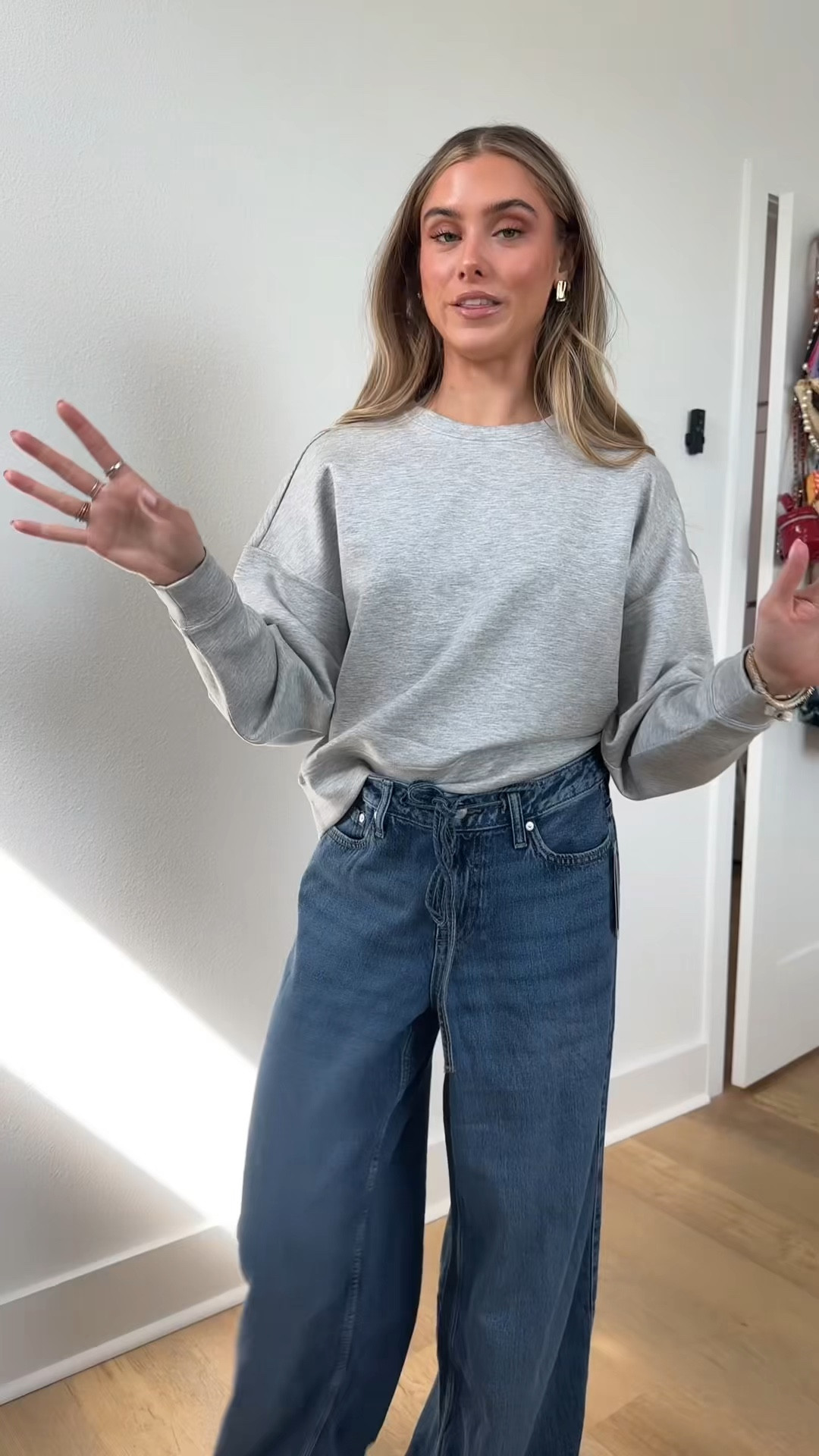 Agolde look for less! Walmart Meet your new weekend fave: Scoop’s Relaxed Low Slung Jeans that blend laid-back vibes with a touch of cool-girl flair. These jeans bring it with a classic 5-pocket style and a regular button and zip closure (a drawstring waist keeps things effortlessly casual). Perfect for dressing up with heels or keeping it chill with sneakers. Only at Walmart.

#LTKootd #LTKFindsUnder50 #LTKSaleAlert