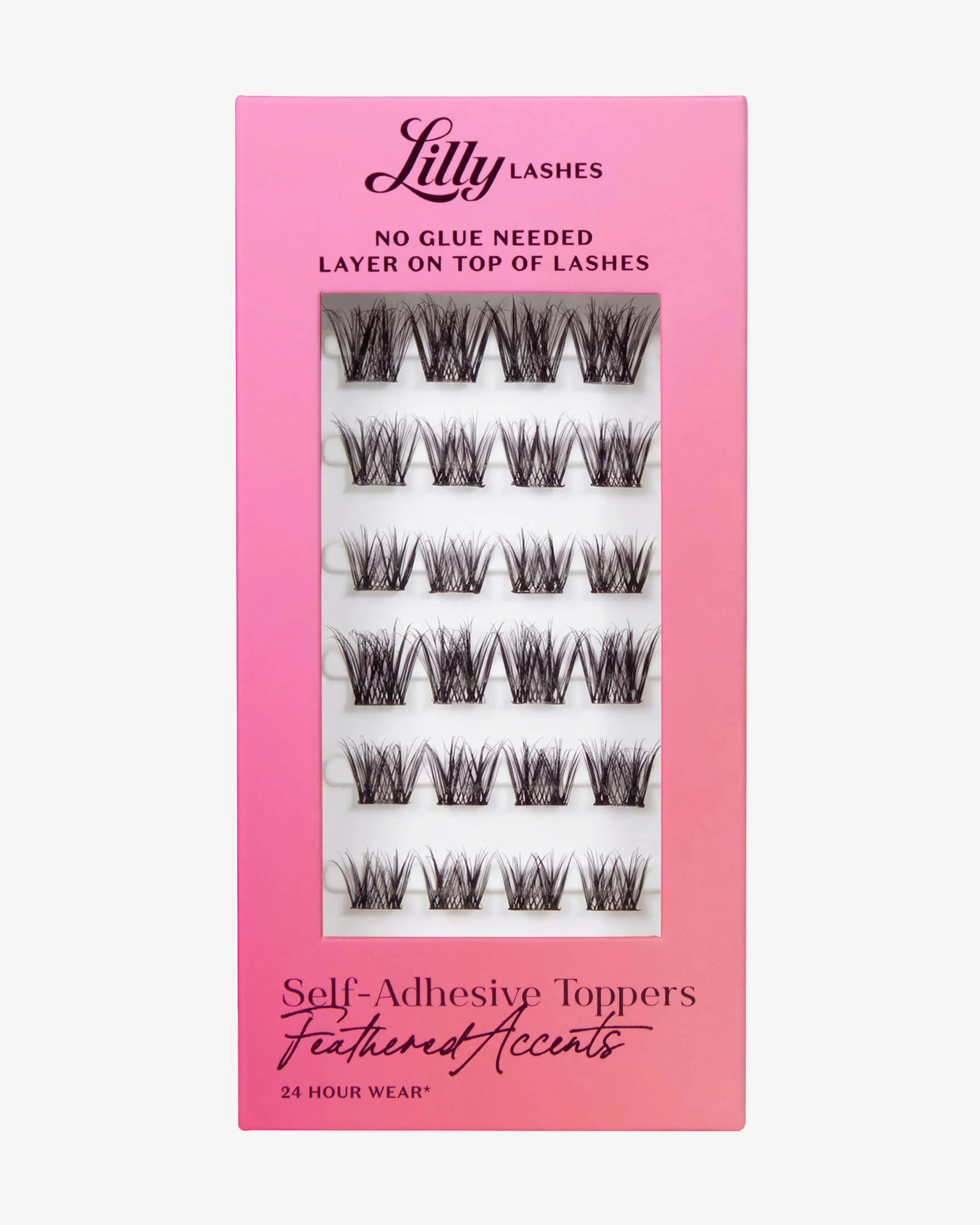 Feathered Accents | Lilly Lashes