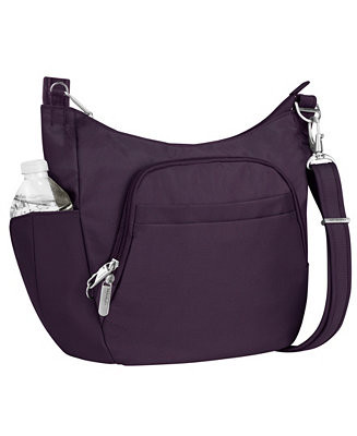 Travelon Anti-Theft Classic Crossbody Bucket Bag - Macy's | Macy's