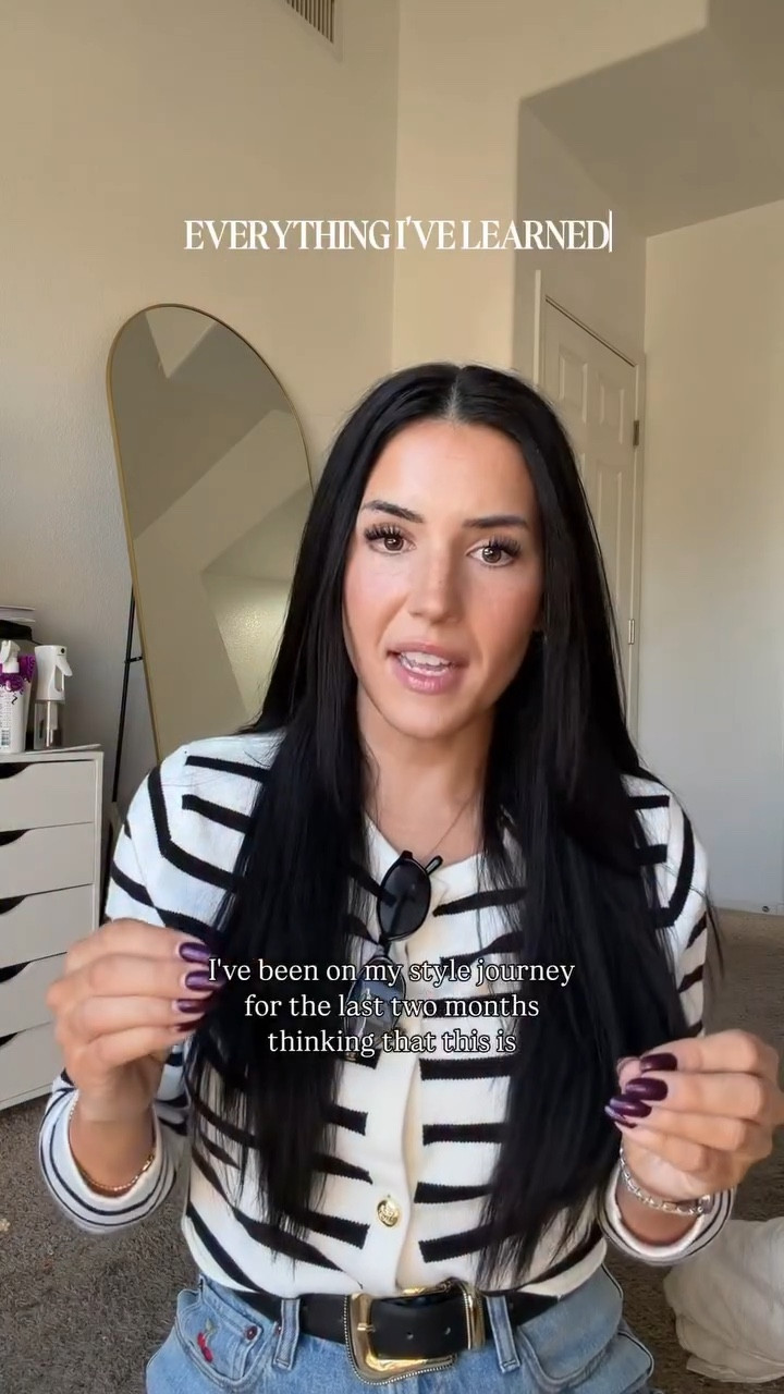 It’s been 2 months since I started my Pinspired Project 📌 (if you’re new— you can binge the first 8 episodes) 😘  I have learned so much about my personal style and what I ACTUALLY want to wear as a mom of 3 young kids day to day. It’s not what I originally planned but I’m so happy with where we are going. I’m hoping soon enough my closet will be full of clothes I actually like and can make multiple outfits from. 😆

I do believe in “buy nice or buy twice” — you could buy 5 poor quality sweaters that’ll last one season, or 1 nice quality sweater that’ll last 10 years. It’s hard because we are trying to save money (I GET IT) but sometimes we spend more by trying to be cheap 😭 that’s the biggest lesson I’ve learned honestly 🥲 — and the hardest one lol. 

If you’re on this journey too then we are in this together! 😘 

#momstyle #relatablemom #honestmom #realmomlife #momsofinstagram #motherhoodunplugged
