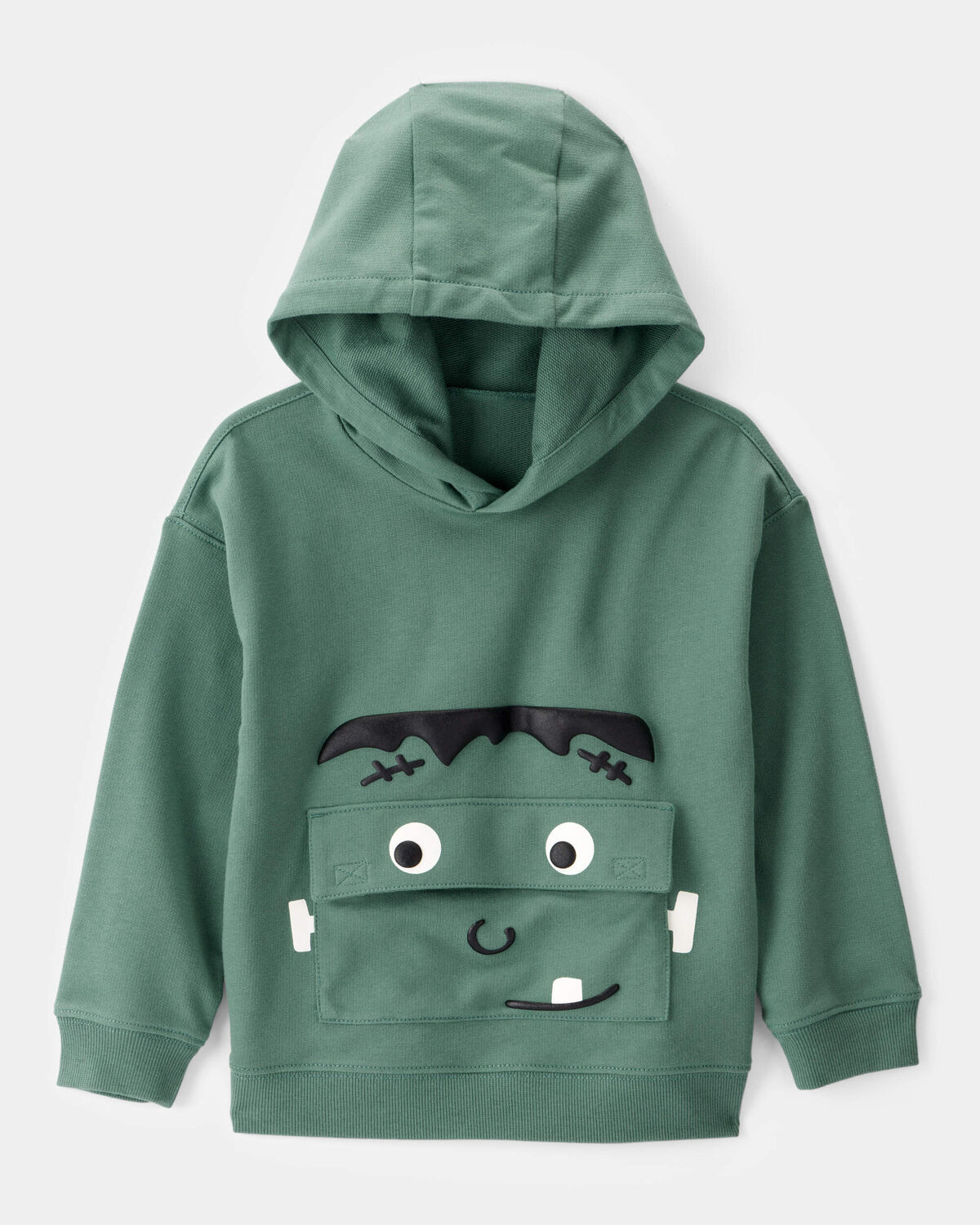 Toddler Boy Halloween Frankenstein Pullover Hoodie - Green - Carter's | Carter's | Carter's Inc