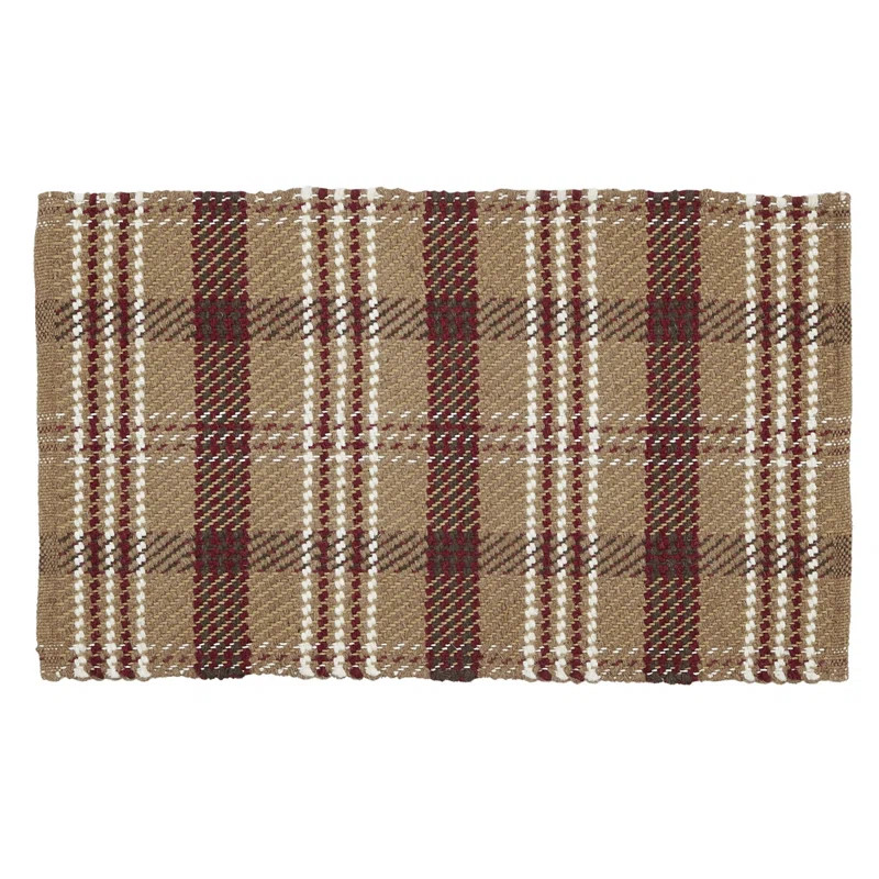 Whigham Tan / Dark Red Area Rug | Wayfair North America