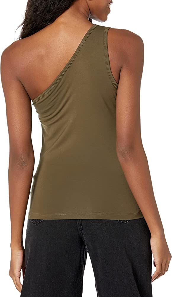 The Drop Women's Payton Asymmetric Fitted One-Shoulder Top | Amazon (UK)