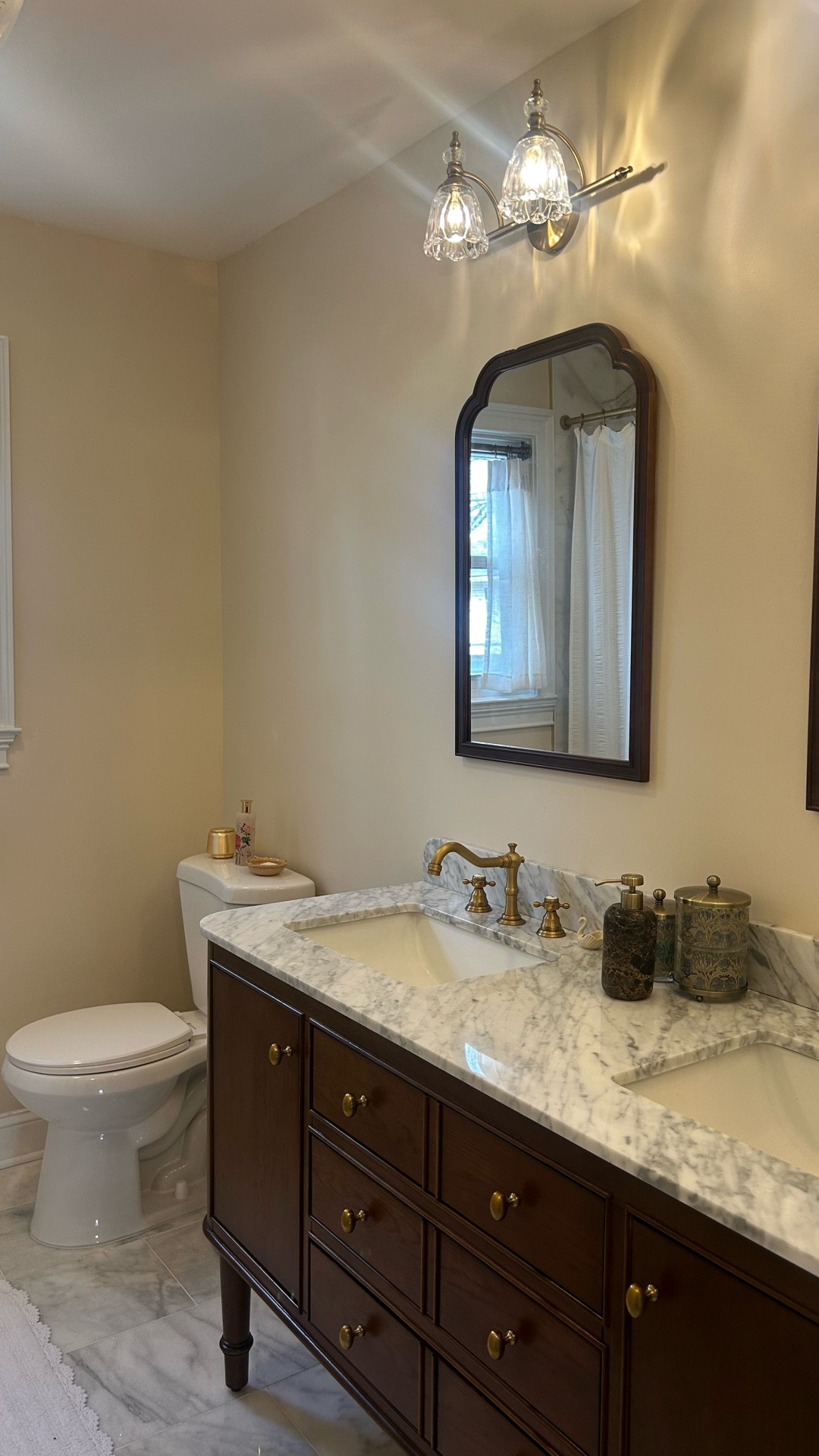 Obsessed with our new bathroom! Here’s the full before & after and everything in between 

#LTKFindsUnder100 #LTKFamily #LTKHome