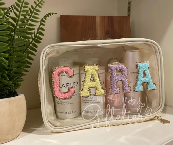 Camdyn Bag  Personalized Clear Bag  Toiletry Bag  Makeup | Etsy | Etsy (US)