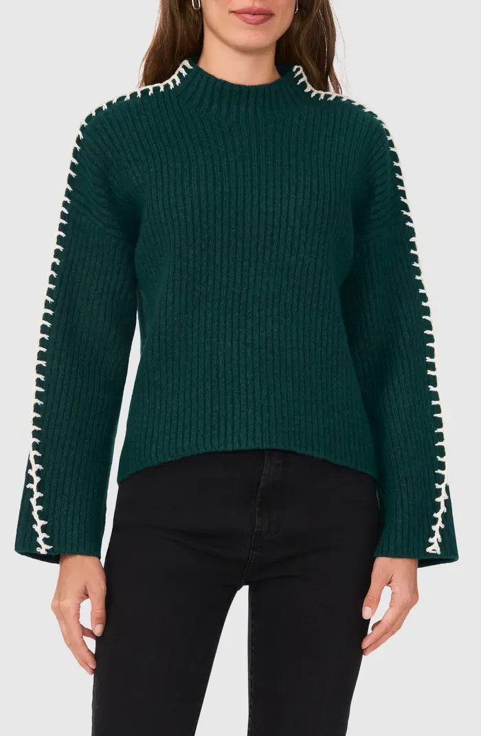 Contrast Stitch Sweater | Nordstrom