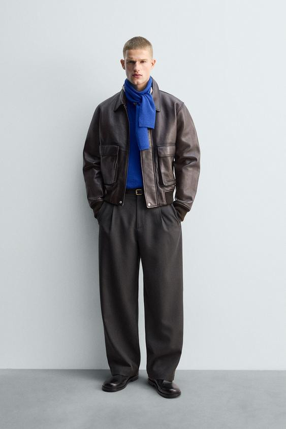 LIMITED EDITION LEATHER JACKET | Zara US