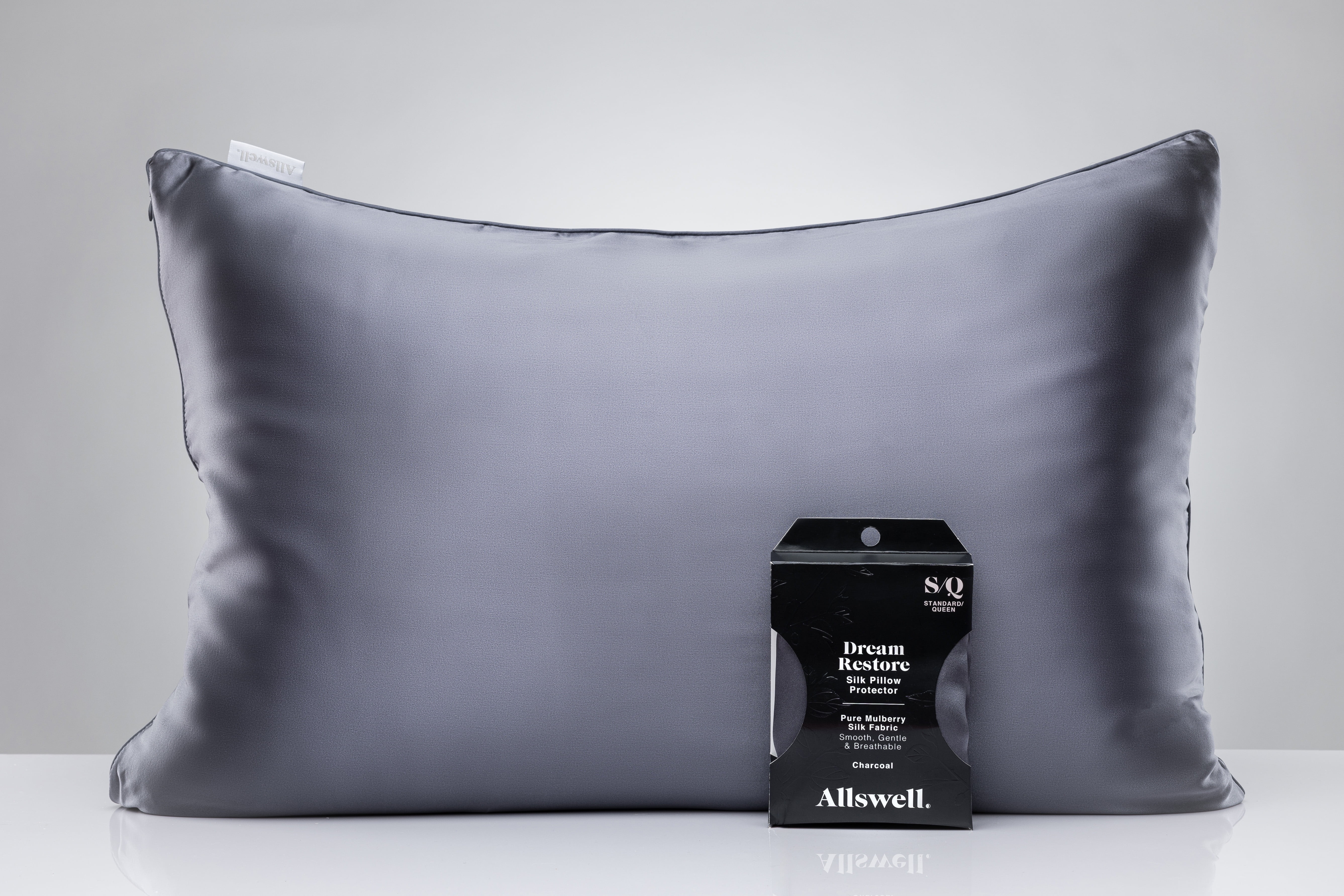 Allswell Dream Restore Silk Pillow Protector - Standard/Queen - Walmart.com | Walmart (US)