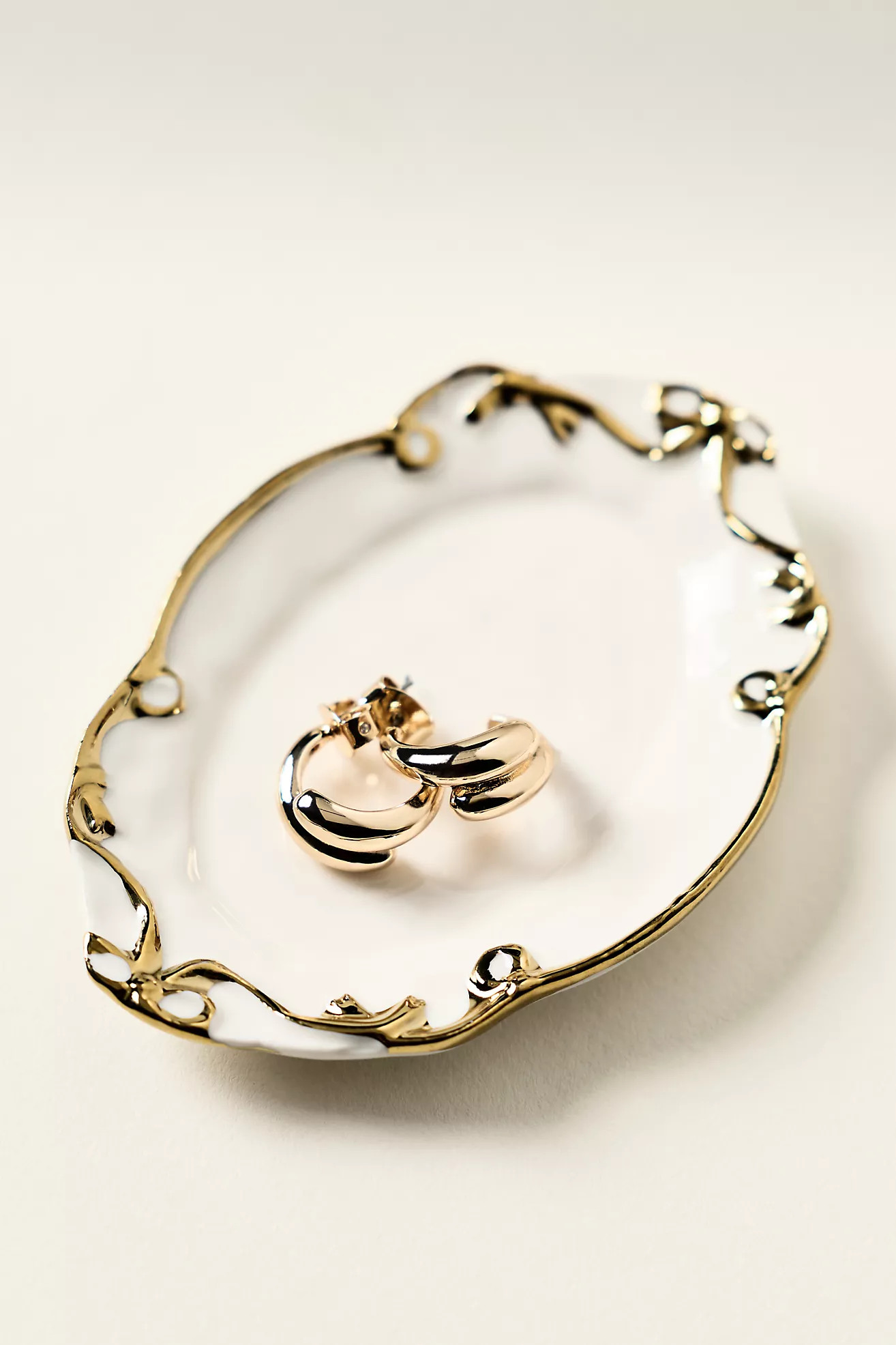 Benedita Bow Trinket Dish | Anthropologie (US)