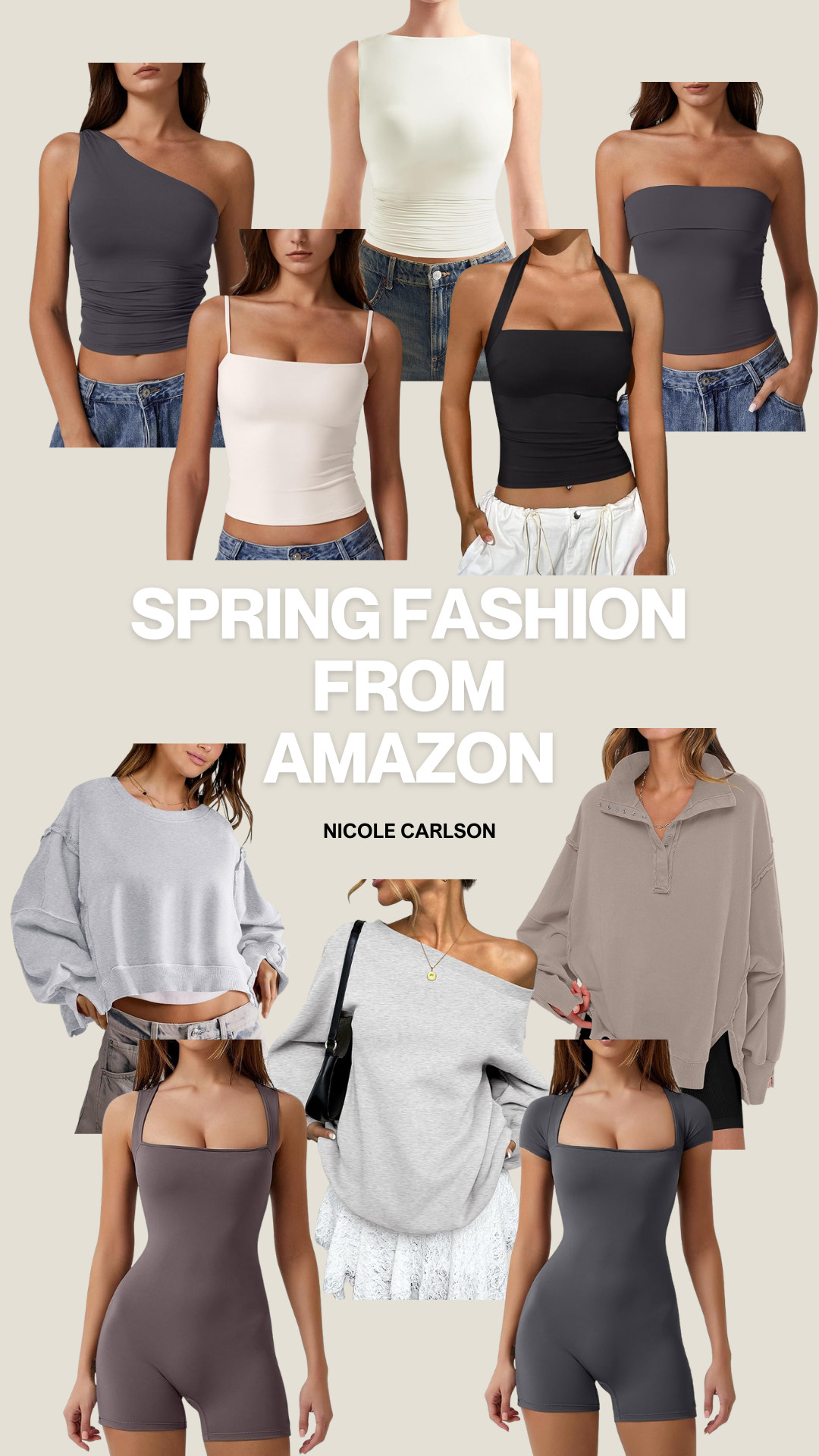Spring wardrobe basics from Amazon 

 

#LTKootd #LTKSeasonal #LTKU