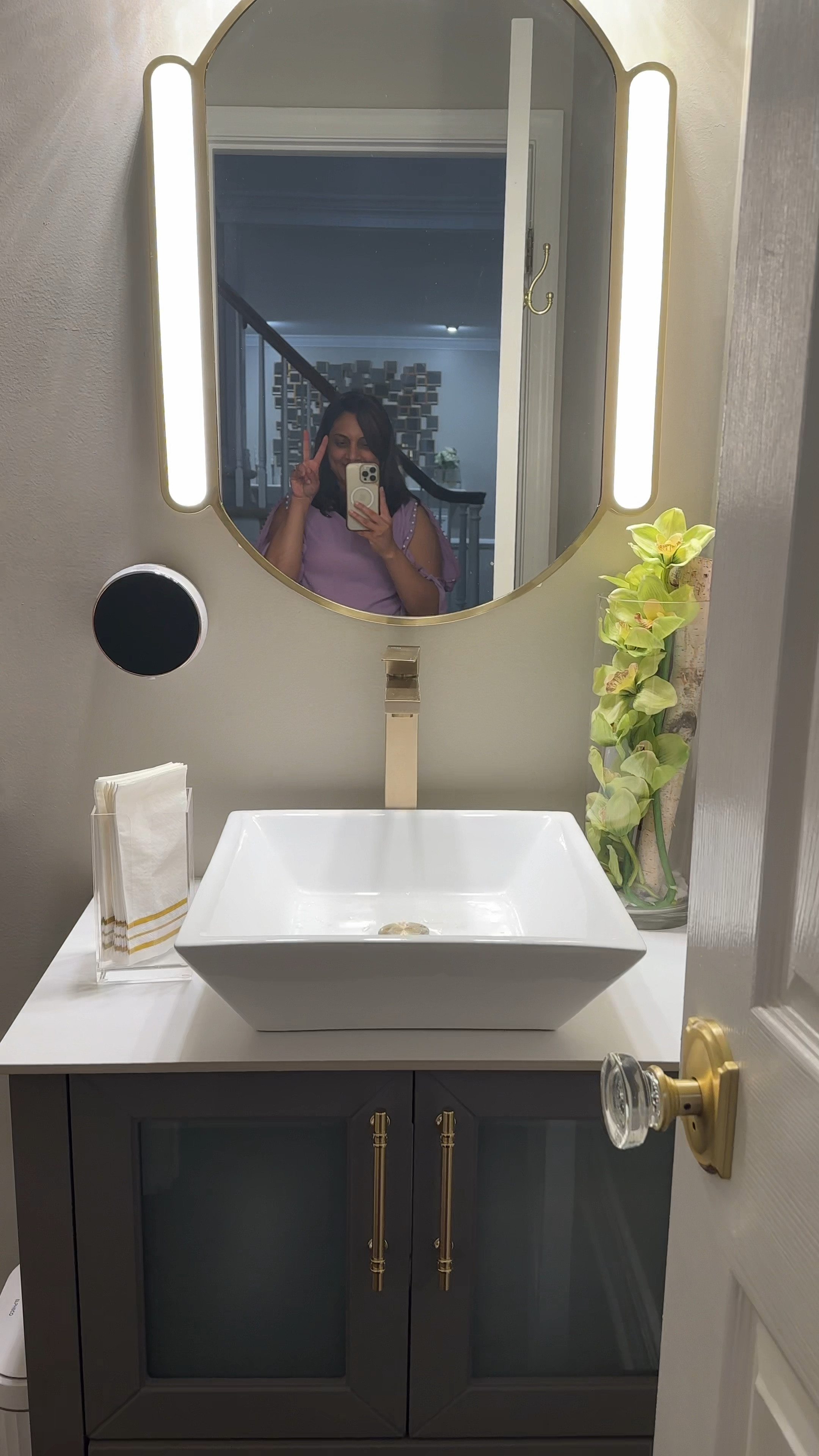 Powder room details, bathroom design, bathroom decor, vanity 

#LTKsalealert #LTKVideo #LTKhome