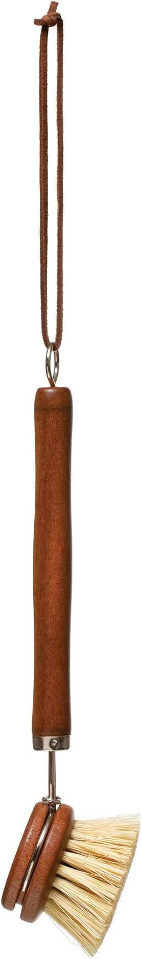 Creative Co-Op Beech Wood, Dark Brown Brush | Amazon (US)