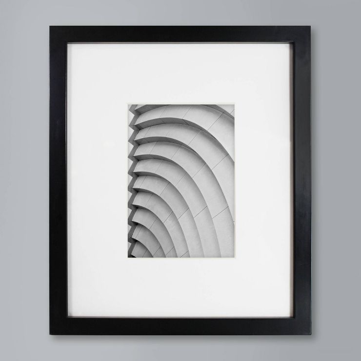 10&#34; x 12&#34; Matted to 5&#34; x 7&#34; Thin Gallery Frame Black - Made By Design&#8482; | Target