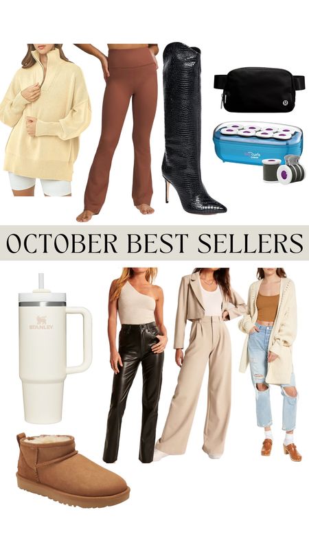 October best sellers

Abercrombie pants, faux leather pants, cardigan, hot rollers, black boots, maryana boots, stanley cup

#LTKSeasonal