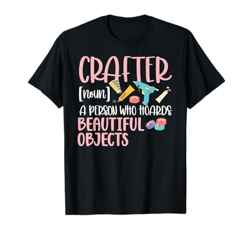 Crafter Definition Crafting Craft T-Shirt | Amazon (US)