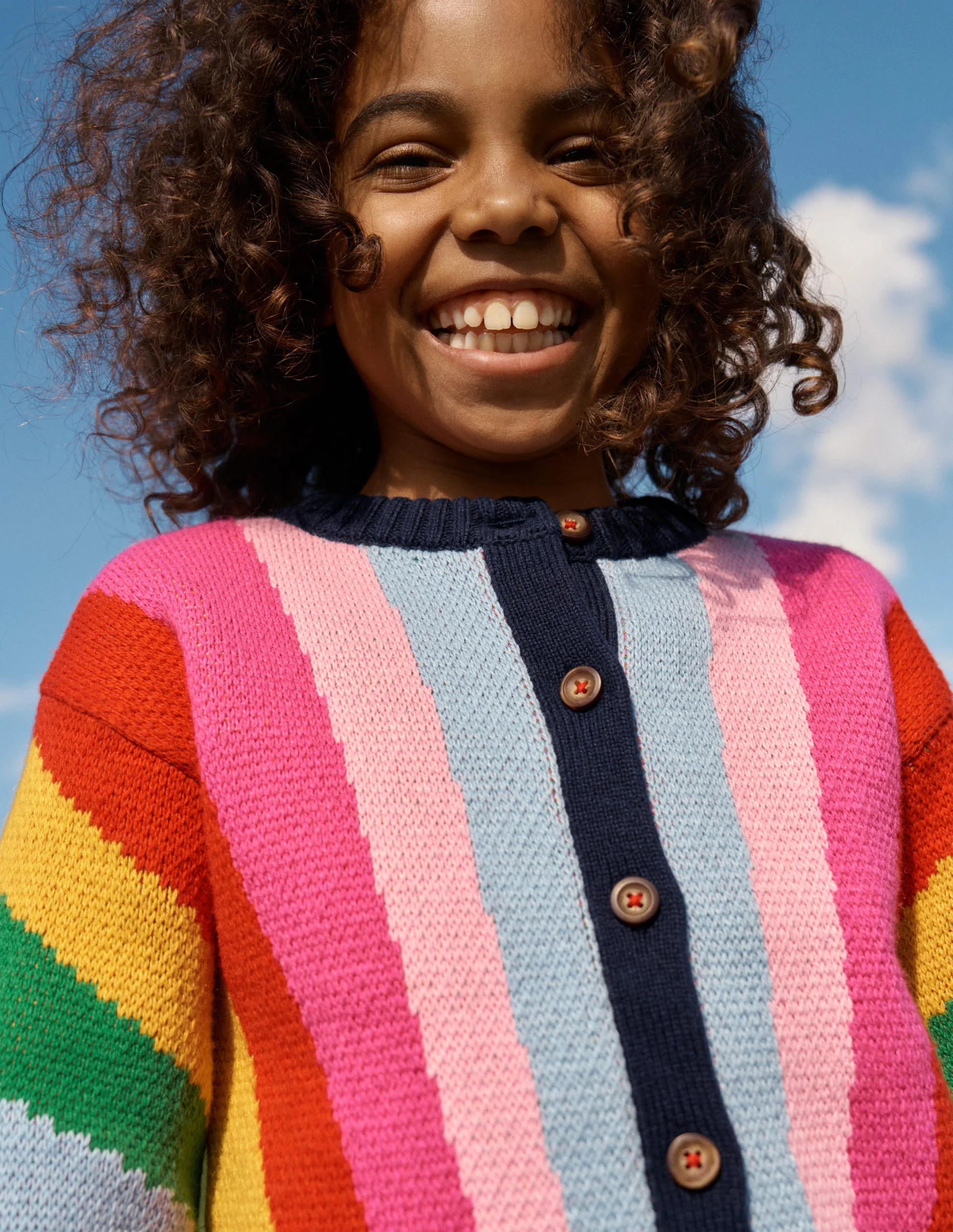 Rainbow Cardigan-Multi Rainbow | Boden (US)