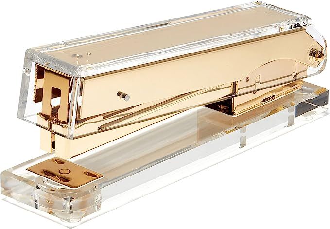 OfficeGoods Acrylic Stapler - Gorgeous Modern Accessory for The Stylish Desk at Home, Office, or ... | Amazon (US)