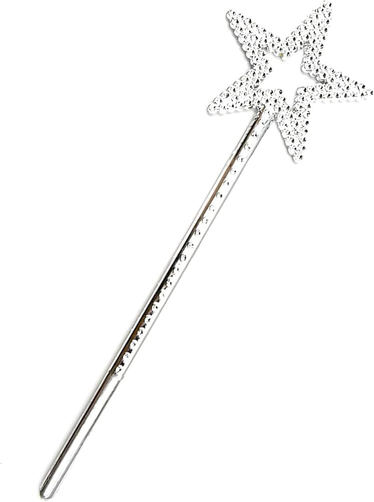 KOMIDK 13 Inches Fairy Wand Star Wand Princess Angel Wand for Birthday Party Wedding Christmas Co... | Amazon (US)