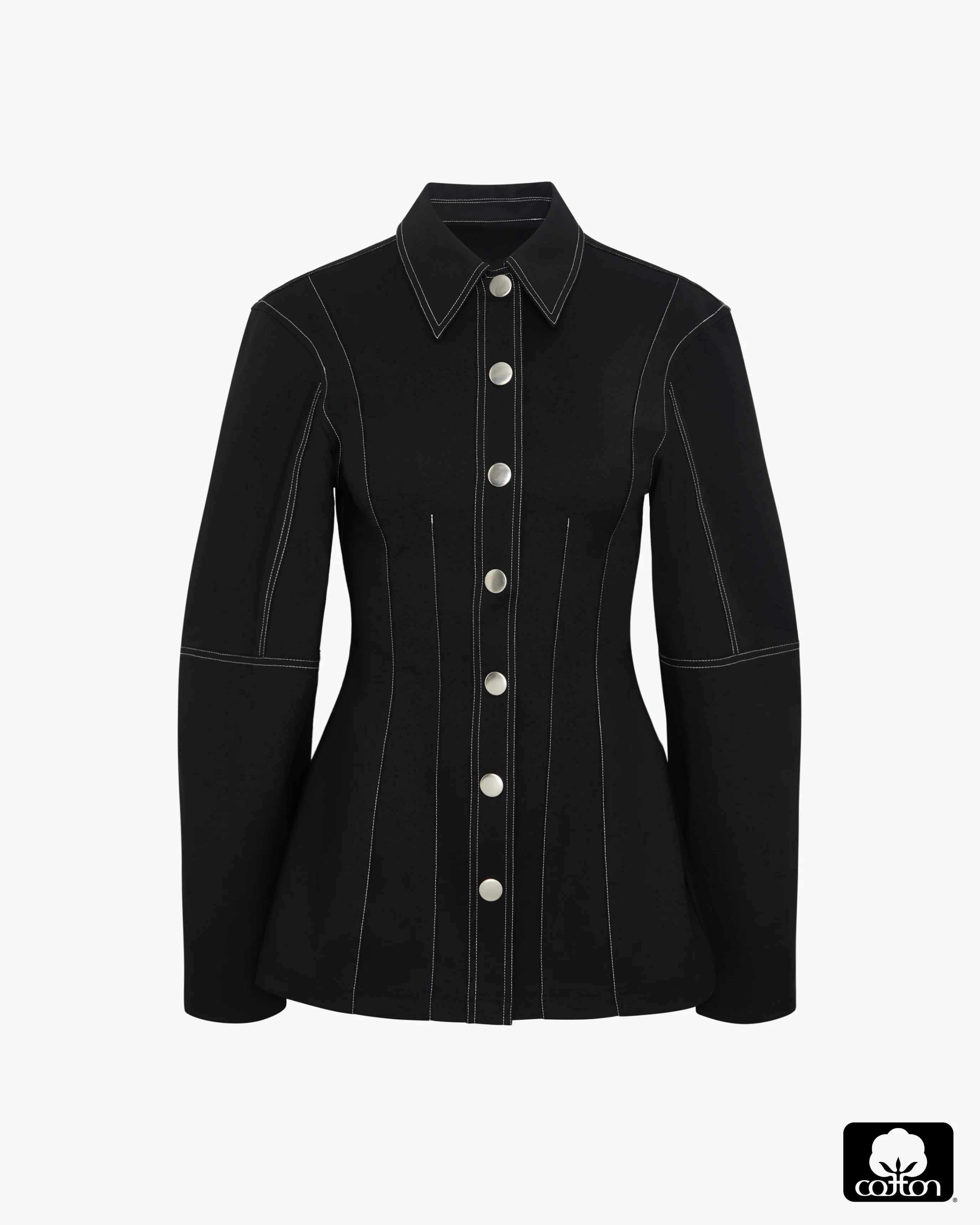 Structured Balloon Sleeve Shirt | We Wore What