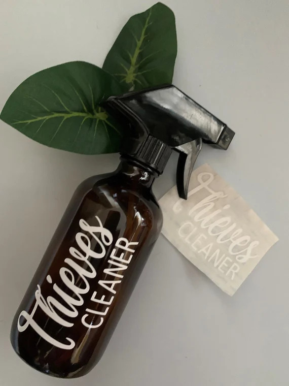 DIY Labels  Thieves Cleaner Label  Essential Oil Spray | Etsy | Etsy (US)