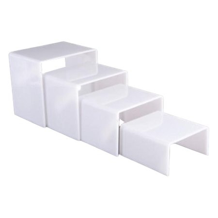 Display Risers Showcase Fixtures Cupcake Stand White | Walmart (US)