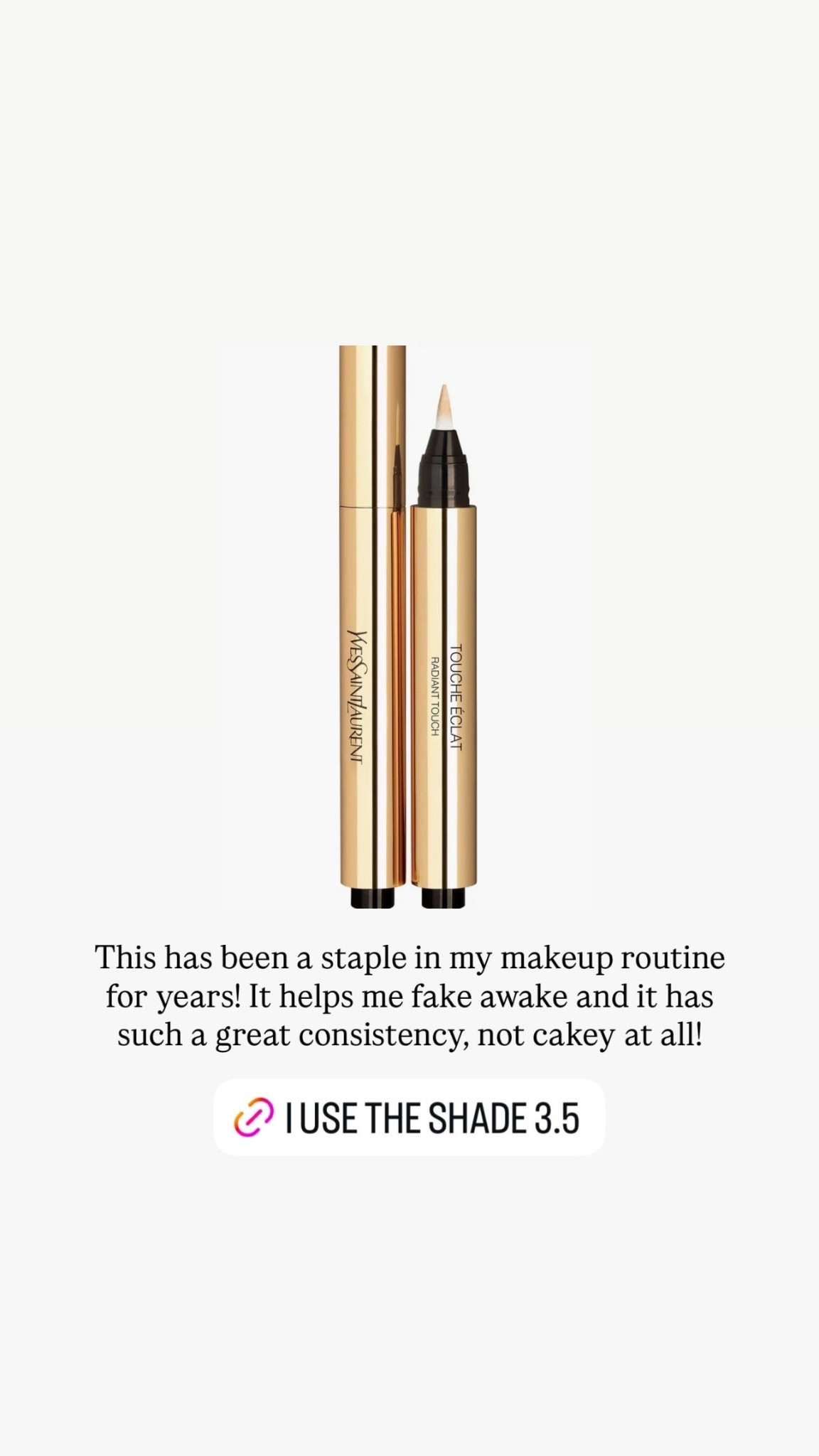 This has been a staple in my makeup routine for years! It helps me fake awake and it has such a great consistency, not cakey at all!

#LTKFindsUnder50 #LTKStyleTip #LTKBeauty