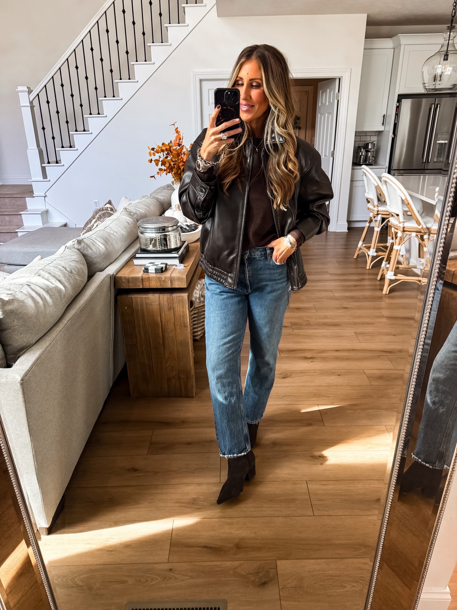 What to buy at the Aritzia sale 
My bomber is a medium 

#LTKmomlife #LTKHoliday #LTKOver40