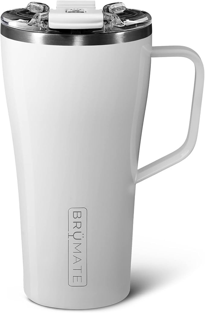 BrüMate Toddy 22oz 100% Leak Proof Insulated Coffee Mug with Handle & Lid - Stainless Steel Coff... | Amazon (UK)