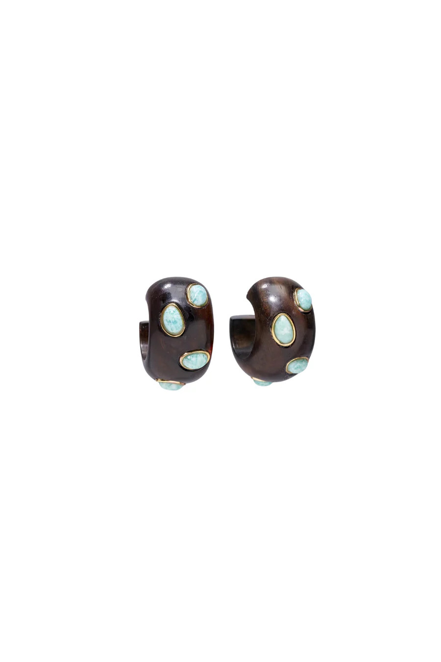 Acacia Earrings in Amazonite | Bunny & Babe