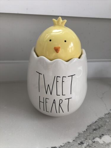 Rae Dunn Tweet Heart Easter Canister Yellow Chick Egg NEW  | eBay | eBay US