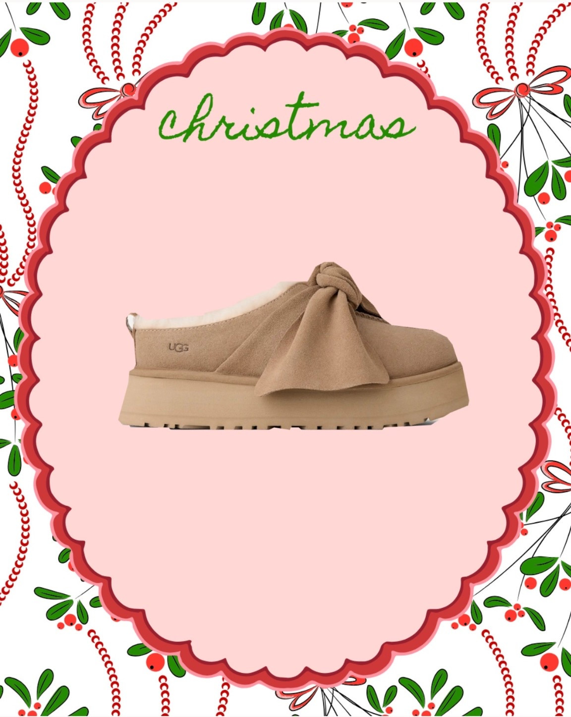 Restocked bow Ugg slippers!!! Definitely on my wishlist! 🤍

#LTKSeasonal #LTKHoliday #LTKGiftGuide