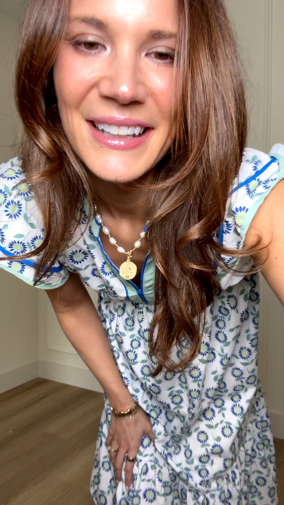 This floral dress is such a pretty one for spring. I love the blue details around the neckline and the pattern feels really fresh for the season. It is an easy dress you can wear for everyday plans or vacations. 

Dress, Floral dress, Spring dresses, Blue floral dress, Summer outfits, Vacation outfits beach, Spring break outfits, Casual dresses, Tall girl approved, Stang and Co 

#LTKSeasonal #LTKTravel #LTKTall