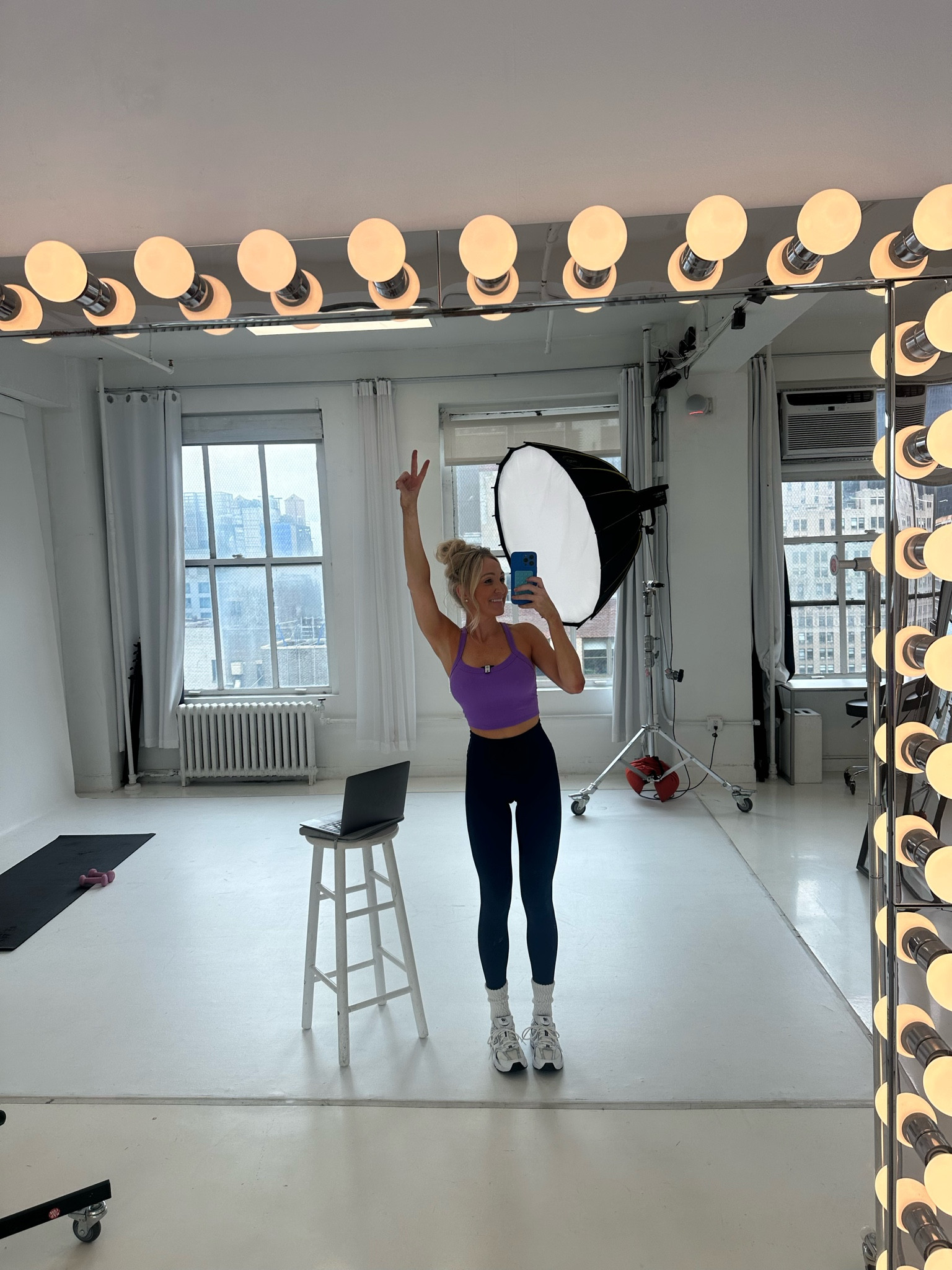 Fitness outfit of the day! These new balance sneakers are sooo comfy! 

#LTKFitness #LTKShoeCrush