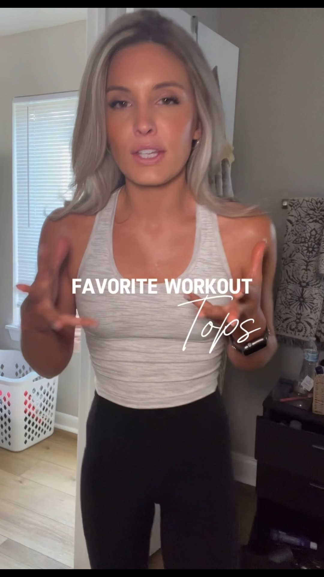 My current go to workout tanks and leggings! 
The tank has no padding and there is a waist length option if you like your tops full length! 

#LTKActive #LTKFindsUnder50