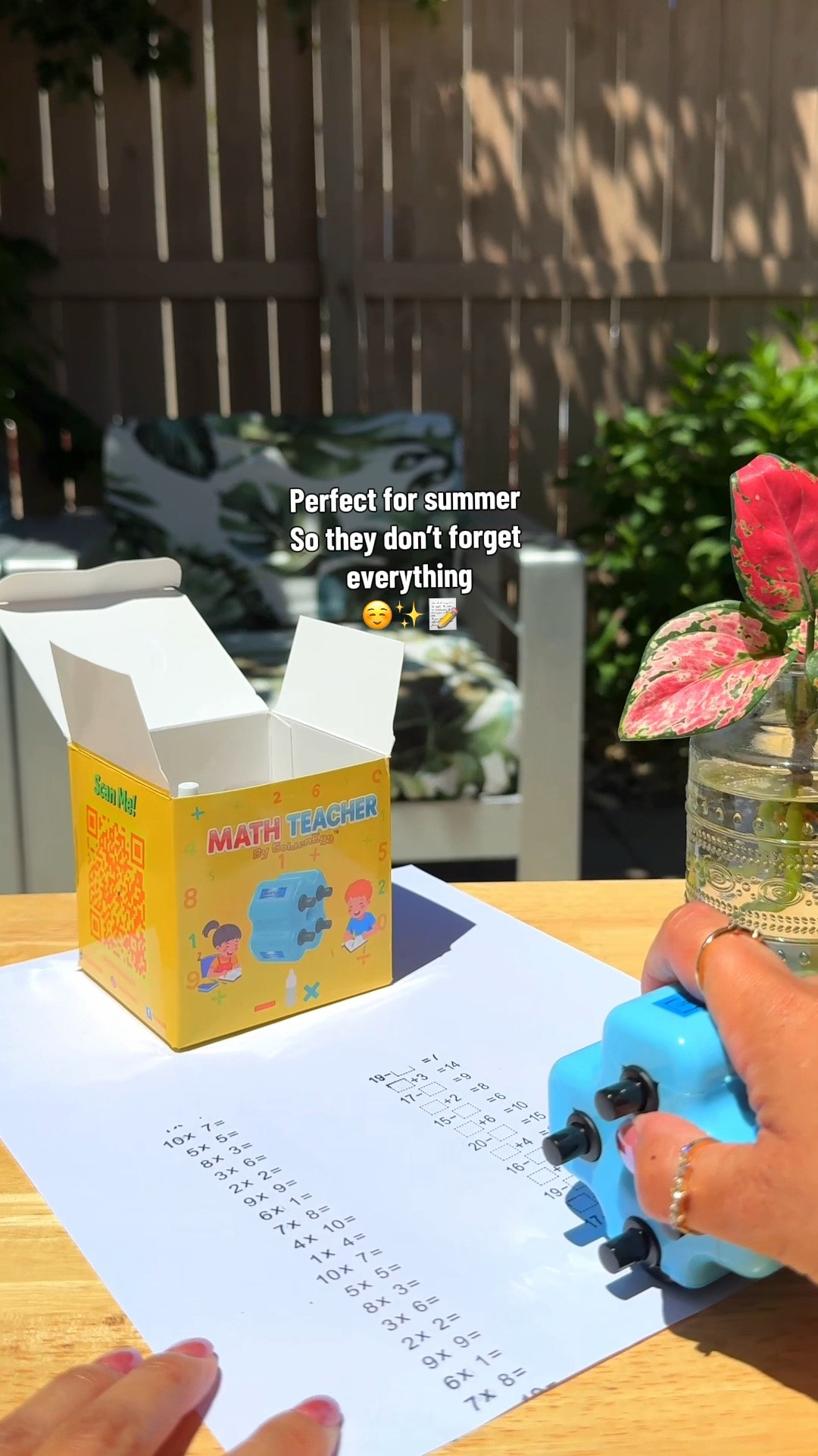 This math roller is perfect to for the kids to do a few minutes of learning #learninggames #makelearningfun
#mathrollerstamp #parentinghacks #parenttips

#LTKSaleAlert #LTKKids #LTKmomlife