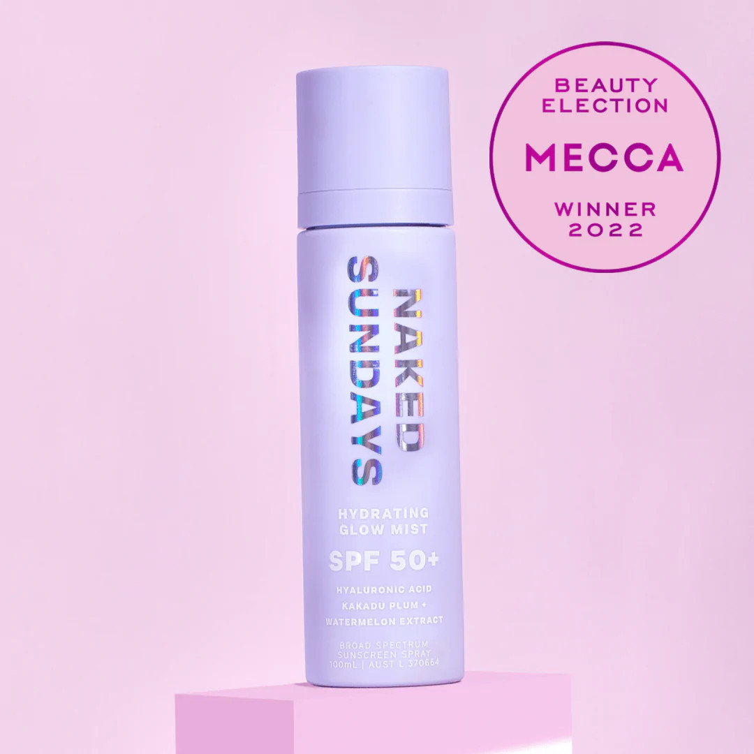 SPF50+ Hydrating Glow Mist Top Up | Naked Sundays