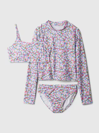 Kids Rash Guard Swim Three-Piece | Gap (US)
