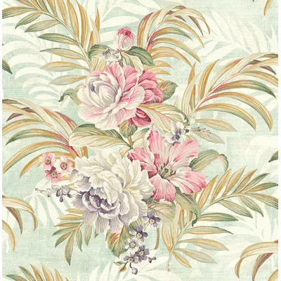 Dorene Tropical 33' L x 20.5" W Wallpaper Roll | Wayfair North America