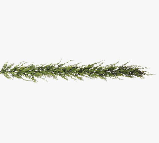 Faux Cypress Garland - Set of 2 | Pottery Barn (US)