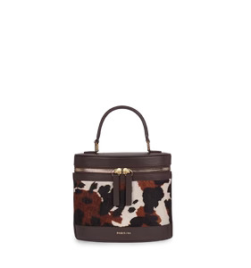 Prismatic Coco Cognac Bag by PARIS/64 | PARIS/64