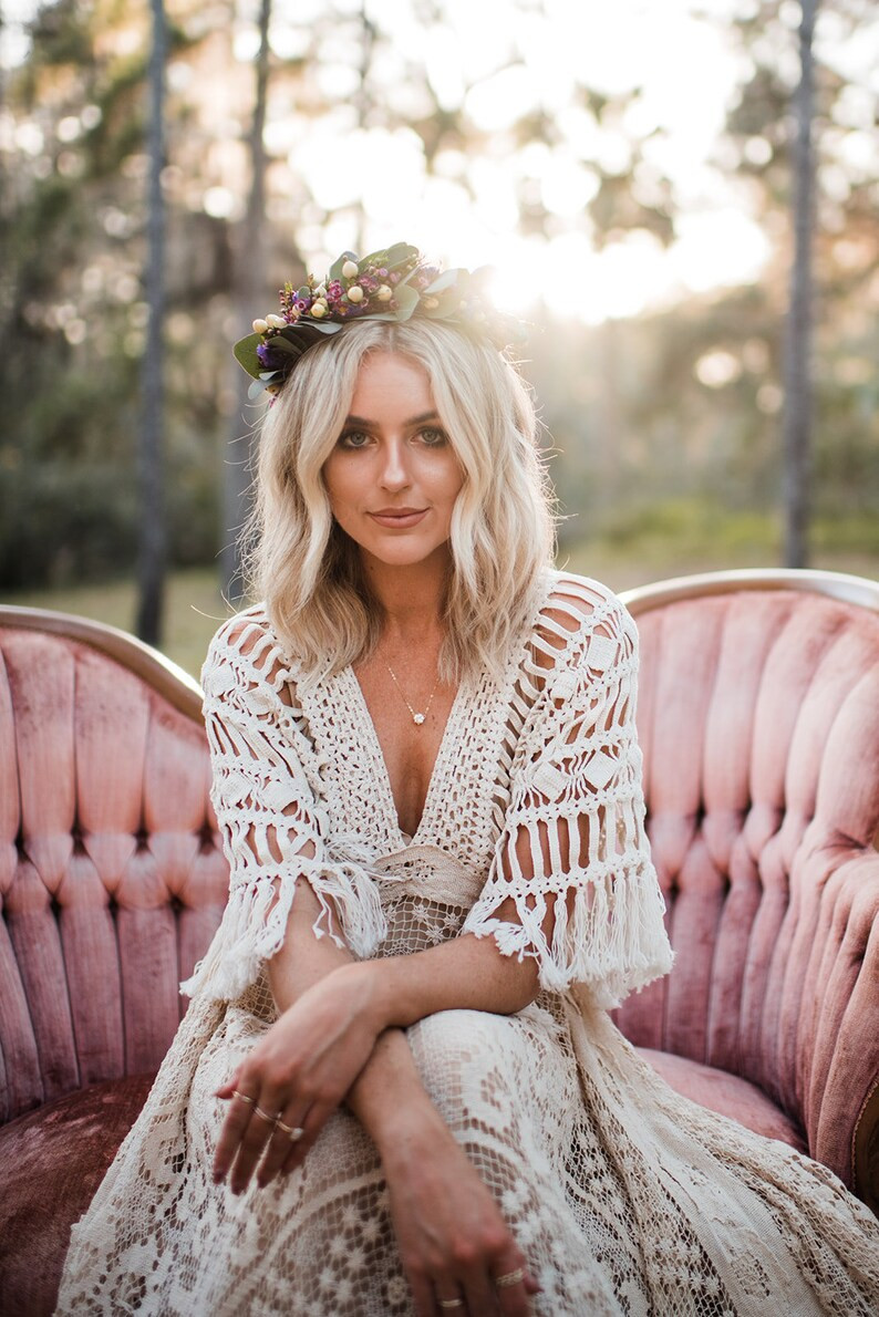 Gold Solitaire Necklace Bridesmaid Gift Dainty Necklace | Etsy | Etsy (US)