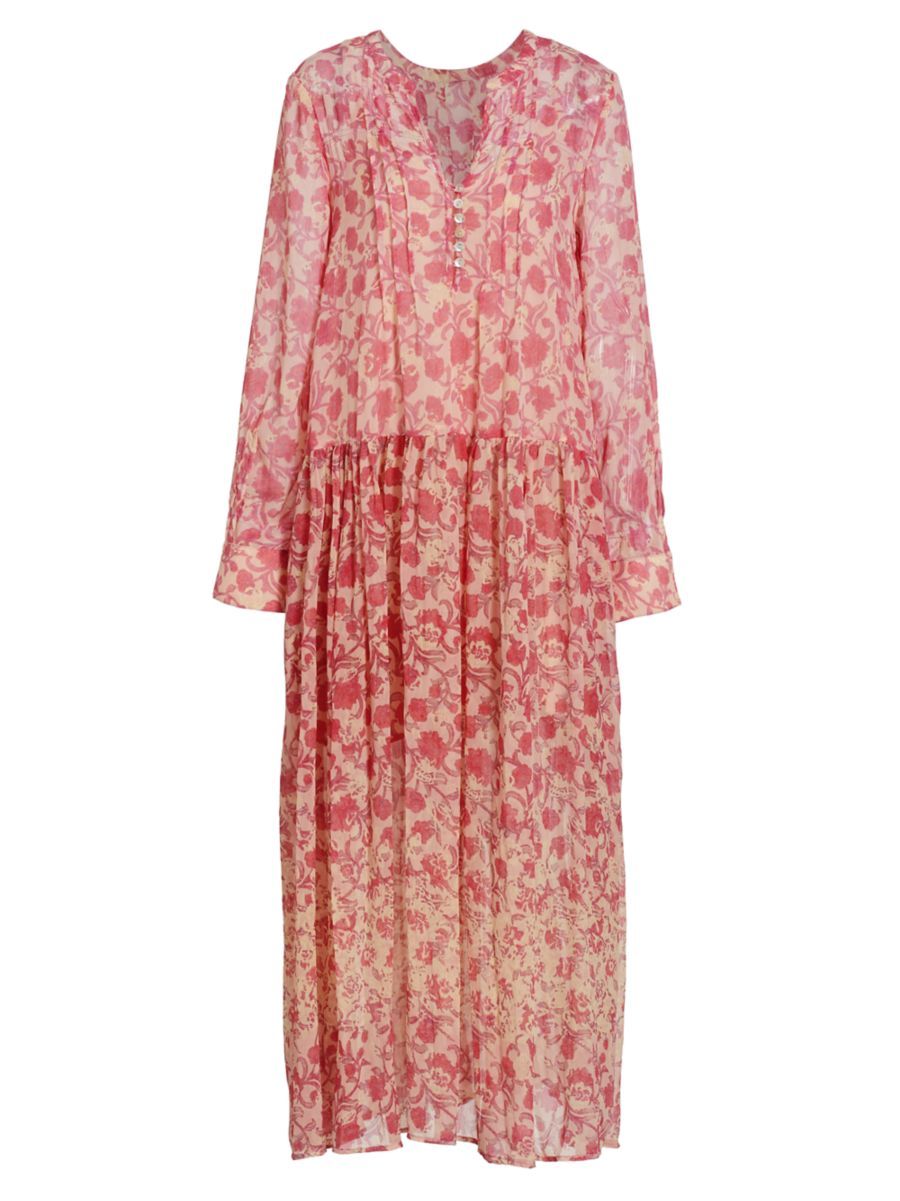 See It Through Floral Maxi Dress | Saks Fifth Avenue